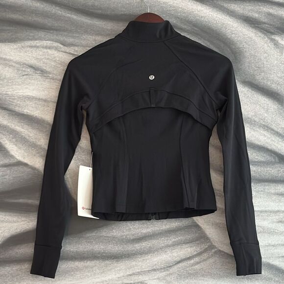 Lululemon Nulu Cropped Define Jacket Black size 4 NWT influencer - Picture 6 of 6